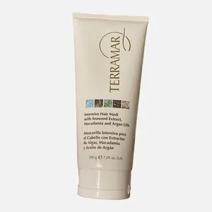Terramar Intensive Hair Mask with Seaweed Extract Macadamia & Argan Oil 200ml for Damaged Hair Repair and Deep Hydration