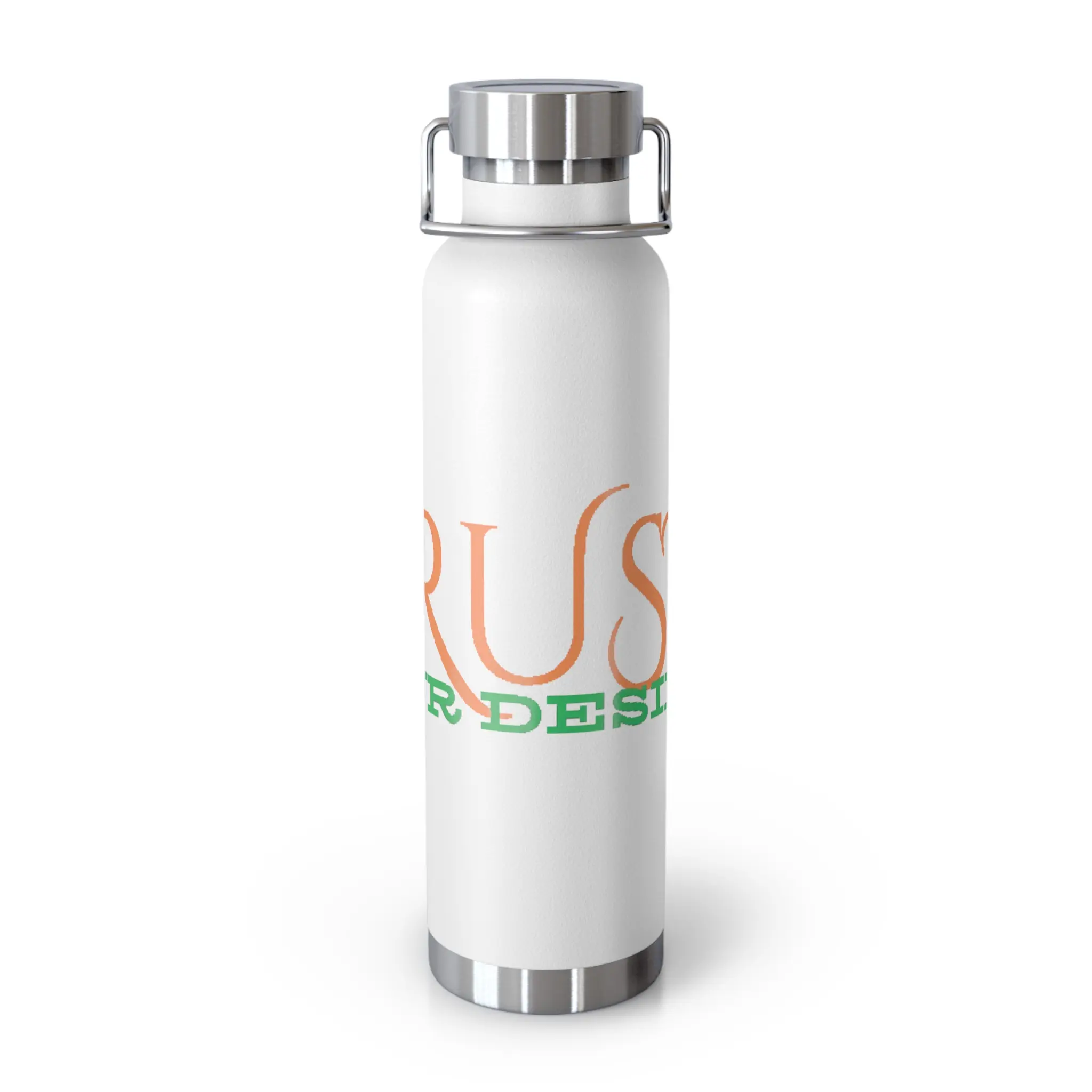 Tumbler, Trust Your Desire Theme, Trendy Inspirational Daily Reminder, Personal Growth, Motivational Drinkware, Copper Water Bottle, 22oz