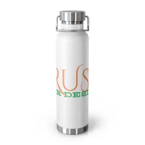 Tumbler, Trust Your Desire Theme, Trendy Inspirational Daily Reminder, Personal Growth, Motivational Drinkware, Copper Water Bottle, 22oz