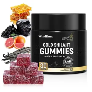 Organic Gold Shilajit Gummies - 30 Per Bottle, Convenient Healthcare Daily Vitamin Dietary Supplement, Daily Vitamin Supplement