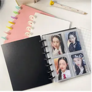 3-Inch Photo Card Album, A5 Size, 20 Pages Inner Page, Options, Ideal for Kpop Idol Cards, Christmas Gift, Photocard Album