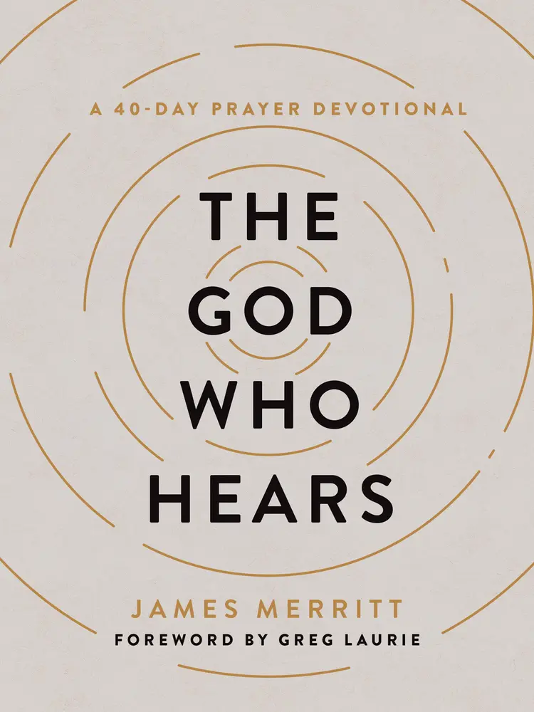 USED Book - The God Who Hears: A 40-Day Prayer Devotional by Merritt, James (Hardcover) - english