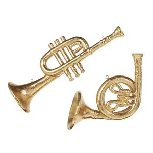 10.5" Trumpet and French Horn Ornament