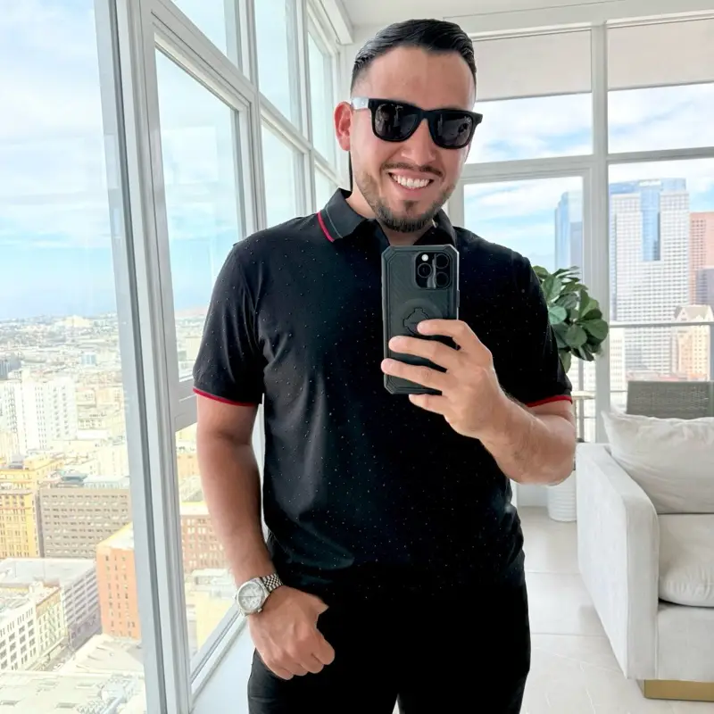 GAEL MIDNIGHT POLOS (FITTED) — MENSWEAR