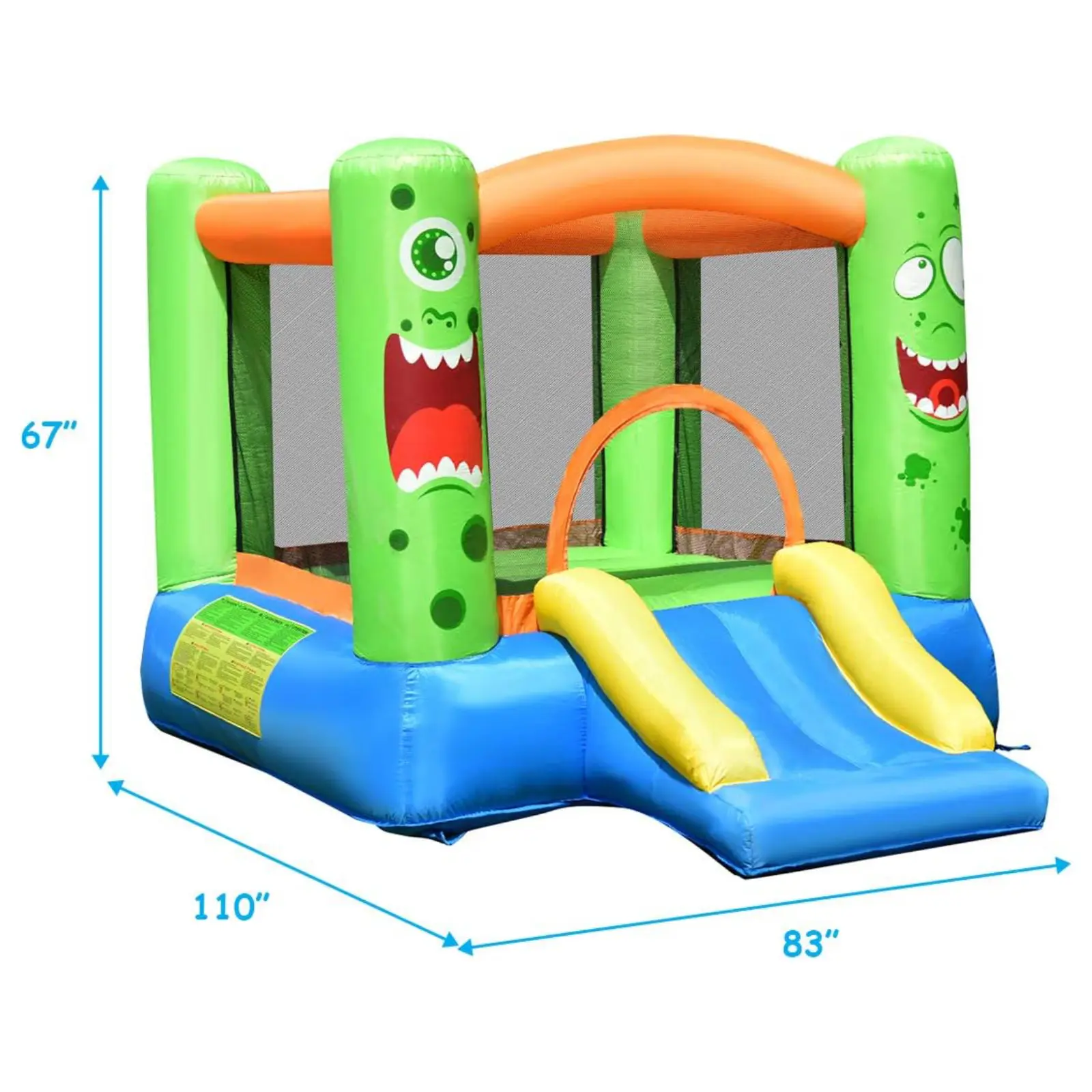 Style 6 Monster Green with 480W Blower