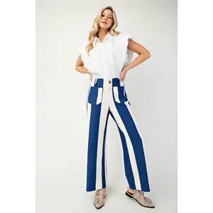 Colette Cropped Wide-Leg Pants