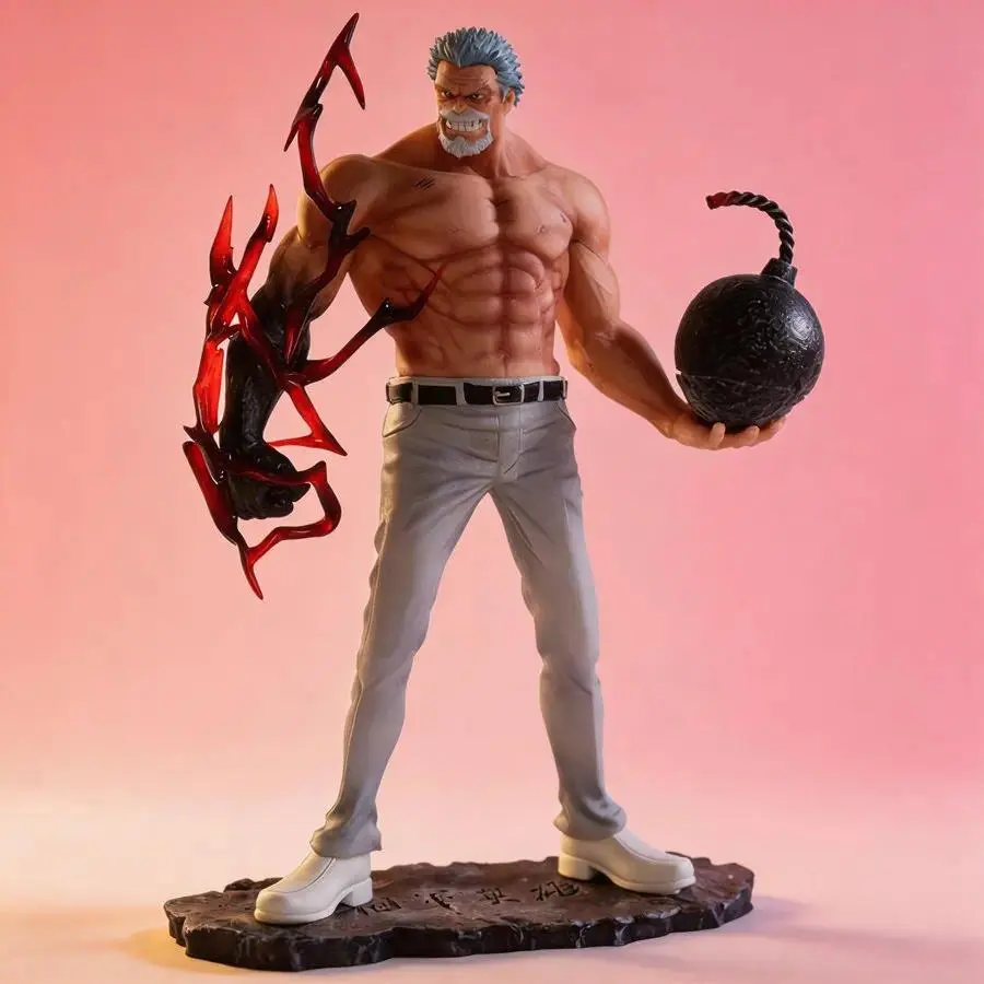 One Piece Monkey D. Garp (Muscle Version) 25cm Anime Figure Statue High Quality Detailed Craftsmanship