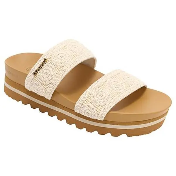BEARPAW® Mandy 2-Band Crochet Sandal