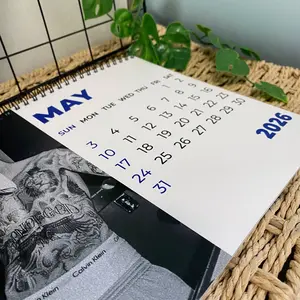 Hot Jb Wall Calendar, Music Fans Calendar, Gift For Fan