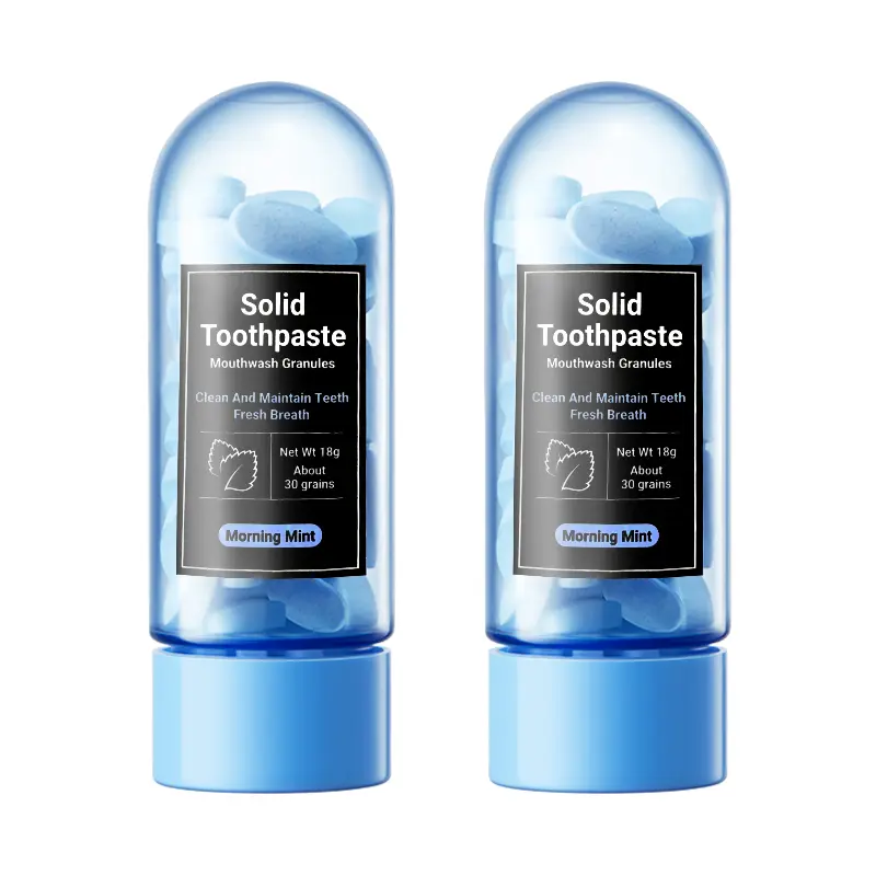 Blue Solid Toothpaste