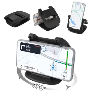 Car Dashboard Phone Holder, Multipurpose Anti-slip & Adsorption Cell Phone Mount, Universal Car Interior Accessories for Most Navigation Device & Smartphones