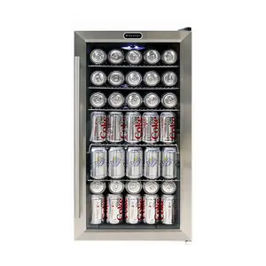 Whynter 120-Can Stainless Steel Bev Fridge with Internal Fan