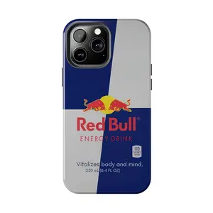 Charging Red Bull Energy Phone Case | Night Shift Edition Phone Case Compatible with iPhone 17 16 15Pro, 14, 13, 12, 11, 8, XR Mini, Pro Max, Plus & SAMSUNG GALAXY 21 S22 S23 S24 25 ULTRA PLUS Accessories Protection unisex