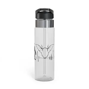 Cryptid Silhouette Water Bottle | 20oz Tritan Sport Bottle