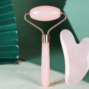 Crystal Roller Massager, Full Body Universal Massage Wheel, Facial Jade Beauty Tool, Resin Single Head Roller, Acupuncture Set, Facial Beauty Massagers