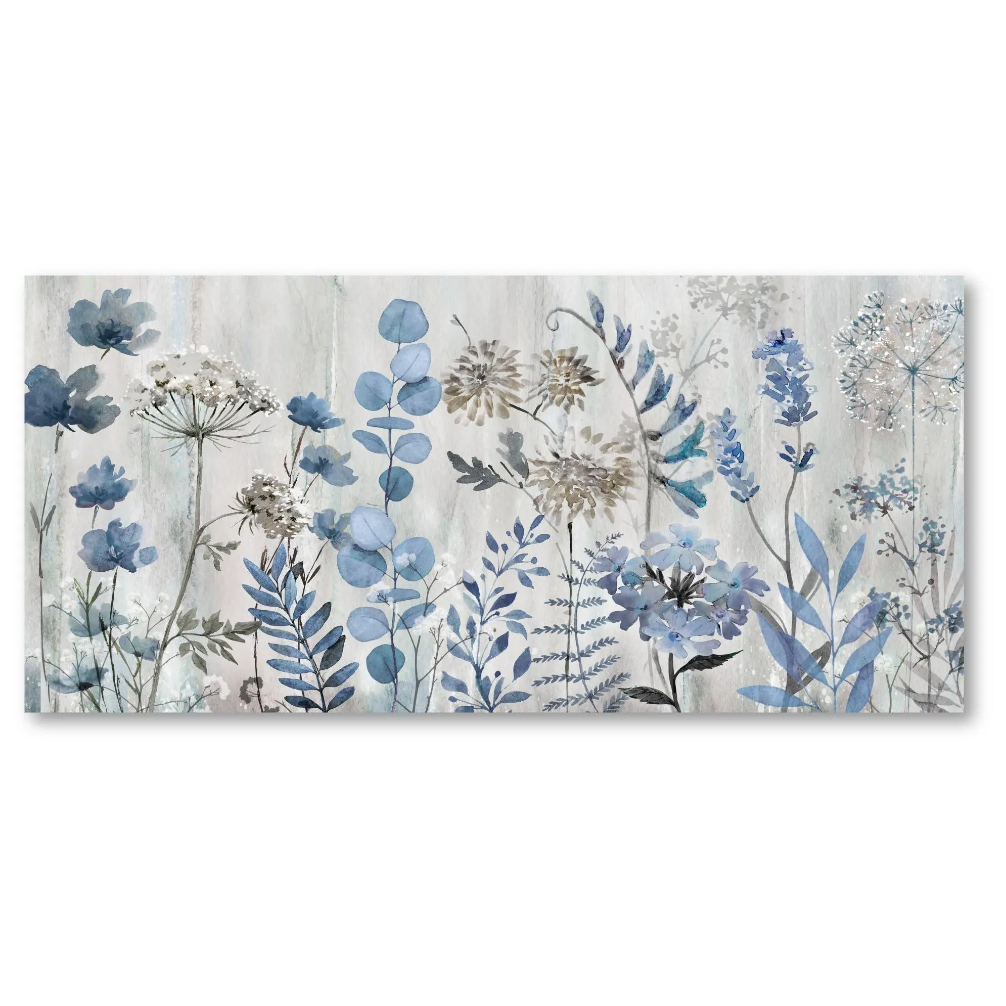 Courtside Market Blue Meadow Dream'n 12x24 Canvas Wall Art Courtside Market Blue Meadow Dream'n 12x24 Canvas Wall Art