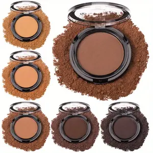 Matte Bronzer, Long-Lasting & Sweat-Proof, Buildable Color for Natural Contour