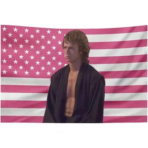 VHEINSDC Tapestry Anakin Star Skywalker Flag Dorm Room Decor Fun Flags Poster Indoor And Outdoor Decor