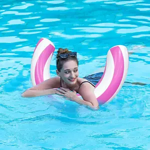 Adult U-Shape Water Float Bed, 4-In-1 Multi-Function Pool Toy, Colorful Floating Lounge Chair, Ideal for Vacation Relaxation