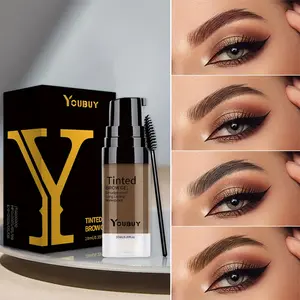 Liquid Eyebrow Mascara Set. Long-lasting, Smudge-proof, Waterproof, Quick-drying, Natural Finish. Perfect for Travel. Compact and Portable. Comes with A Brush and Eyebrow Stencil for Easy and Quick Application.