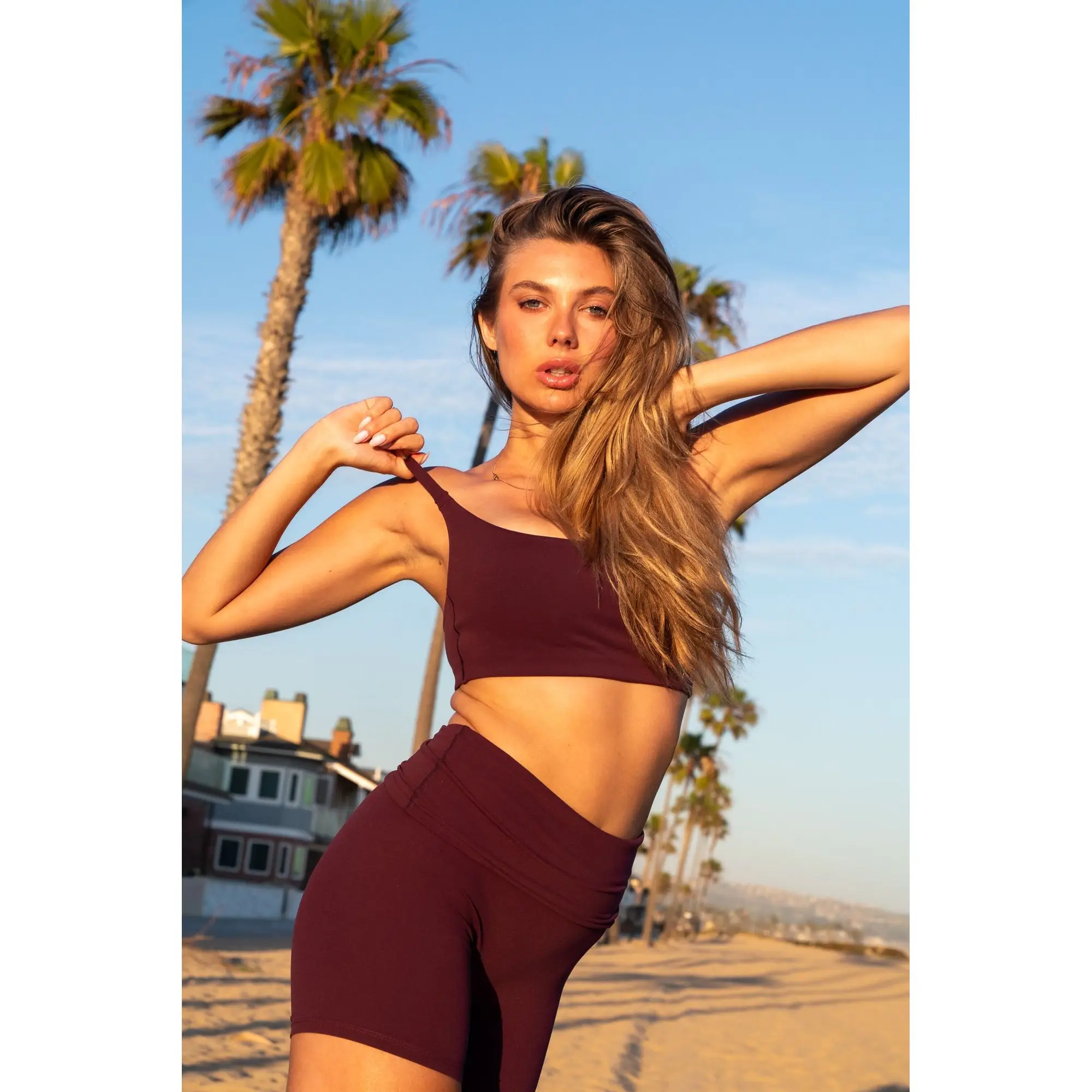Vitality Cloud II™ Foldover Volley Short - Wine