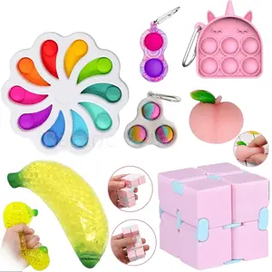 7PCS Fidget Stress Relief Sensory Toys ADHD Autism Anxiety Calming