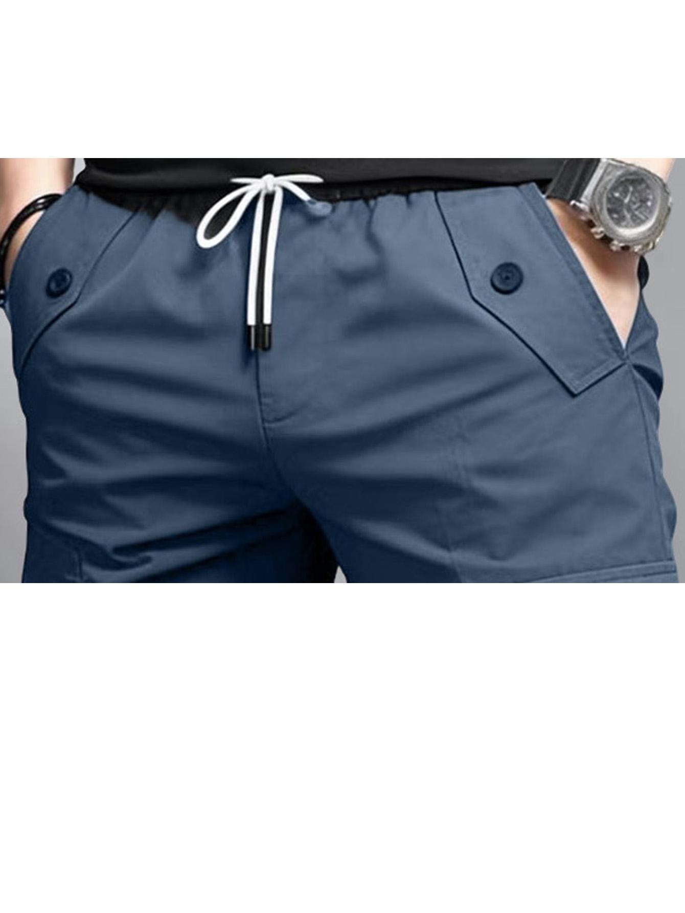 Men’s jogger cargo pants, pack of 1–2 pieces; multi-pocket casual athletic pants suitable for commuting, outdoor activities, and everyday wear. Men’s jogger cargo pants, pack of 1–2 pieces; multi-pocket casual athletic pants suitable for commuting, outdoor activities, and everyday wear.