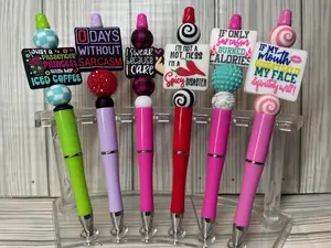 Beaded Pens/Writing Pens/Silicone Beads