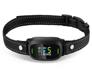 Pet Life  Barkomatic LED 5-Level Anti-Bark Collar