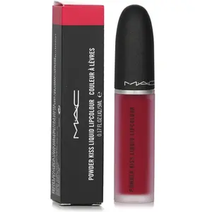 MAC Powder Kiss Liquid Lipcolour - # 987 M-A-Csmash