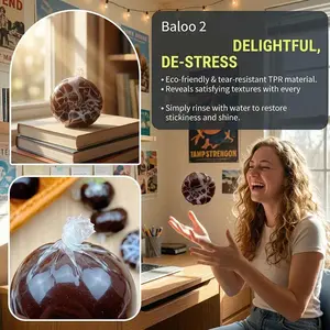 Squishy Stress Balls Slow Rebound Wax Skin Squeeze Toy Sensory Fidget Toy Soothing Relieving Stress For Kids Adult Party Gifts