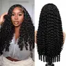 180% Burmese Curly Wig Human Hair with Spiral Curls End 10A 13x6 Lace Closure Wigs Human Hair for Women 28 inch Wear and Go Human Hair Wigs Pre Plucked Triple Lifespan #SoHoChic #TikTokShopBackToSchool