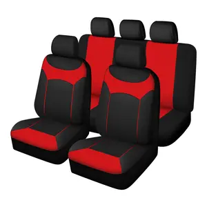 TOYOUN Universal Car Seat Covers Full Set Interior Accessories for Front & Rear Protection Easy Installation
