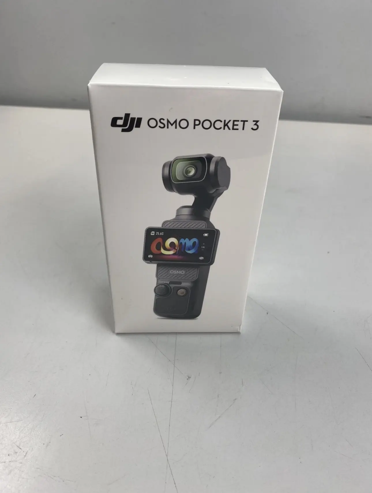 DJI Osmo Pocket 3 Stabilized 4K Handheld Camera w/ Rotatable Touchscreen - Gray
