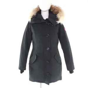 Pre-owned Canada Goose Polyester Small Leather Goods ROSSCLAIR PARKA Down Coat