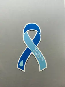 Hydrocephalus Awareness Ribbon Sticker Hydrocephalus Awareness Ribbon Sticker