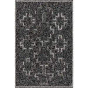 Hampton HAM-9 Black Area Rug