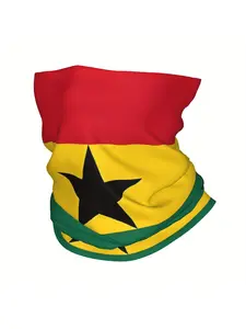 Ghana National Flag Bandana Thin MultiWear Scarf Head Scarf