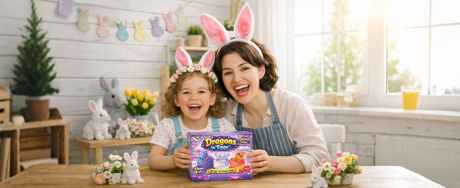 12Pack 3D Printed Dragon Eggs—Desktop Ornaments, Home Decor, Tabletop Figurines Small Decorative Items Holiday Decorations Unique Party Gifts (Multiple Colors) Perfect Gifts for Boys and Girls