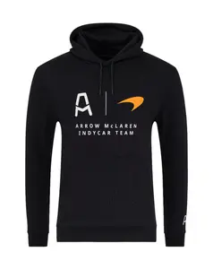 McLaren Indy Car Team Hoodie - Black Unisex Womenswear