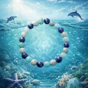 The Sea Oracle - Labradorite, Sodalite, & Amazonite Bracelet