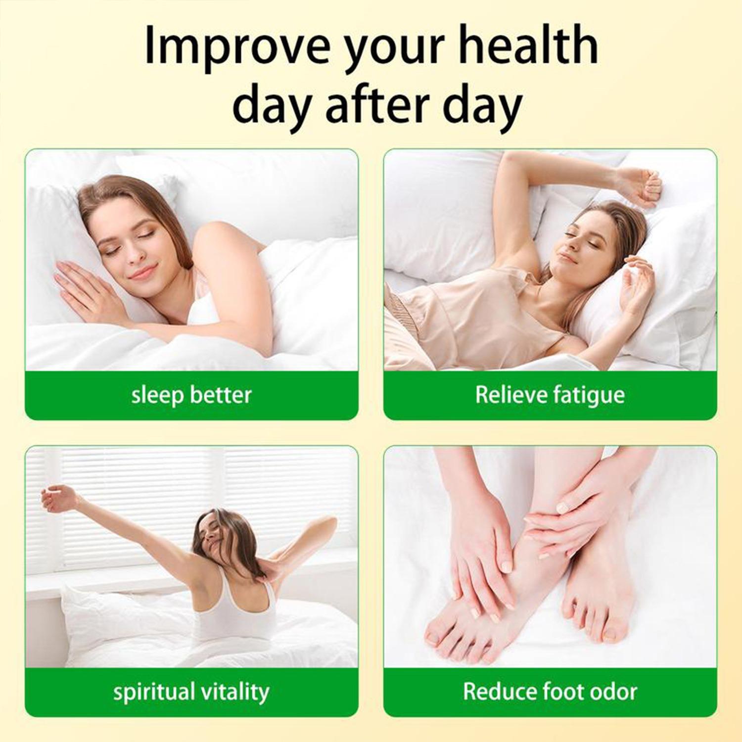 Deep Cleansing Foot Pads for Relaxing Body and Mind, Relieve Physical and Mental Stress, Improve Sleep Quality Foot Care Patches