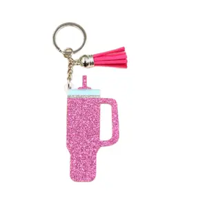 High-End Coffee Cup Tumbler Universal Keychain - Fine Quality Men Women Trendy
