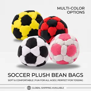 Plush Soccer Sandbags Set – Soft Indoor Football Throwing Toy for Kids & Family Fun