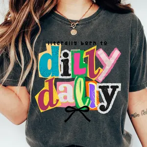 Preppy Girl Collage Y2K Shirt, Comfort Colors Shirt, Retro Coquette Positivity Tee, Trendy, Ransom Letter Typography, Christian Faith Tshirt