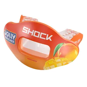 Shock Doctor Jolly Rancher Max AirFlow Football Mouthguard with Enhanced Breathing Channel for Comfort and Fit