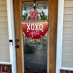 Valentines Front Door Decor, Valentine's Sign, Valentines Decor