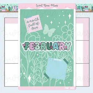 February 2026 Cover Page Sticker | Fnc 1403