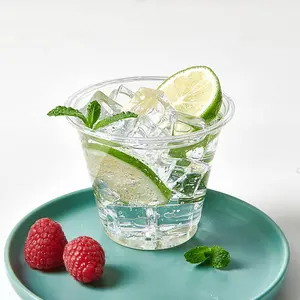 300 Pack 9oz Clear Plastic Cups,Disposable Crystal Drinking Cups