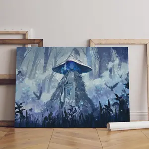 Elden Ring Poster, Ranni the Witch Wall Art, Gaming Room Decor, Game Poster Gift OY1